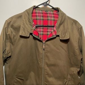 Harrington Jacket Size Medium Olive Mod British Ivy style